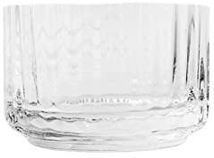 Lyngby Porcelæn Teelichthalter Ø6.7 cm Lyngby aus mundgeblasenen Glas, klar