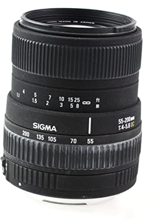 Sigma 55-200/4-5,6 DC digital Objektiv EF(-S) für Canon