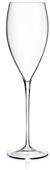 Bormioli Luigi Magnifico Set Kelche Flûte, Linneglas, Transparent, 32 cl, 6 stycken