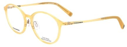 Glasögonbågar Dsquared2 DQ5219 039 SHINY YELLOW 50/18/140 UNISEX