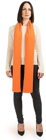 Dalle Piane Cashmere Damen Schal Breit 100% Kaschmir | Halstuch für Büro, Abend und Reisen, 200x35 cm, vier Jahreszeiten, Geschenk für Sie, Made in Italy