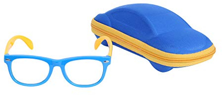 JoXiGo Kinder Blaulichtfilter Brille Computerbrille Gamingbrille Ohne Stärke UV Blockieren TR90 Rahmen Jungen & Mädchen Alter 2-6