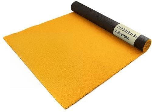 Outdoor Event-Läufer - Gelb, 1,00m x 13,00m, Empfangs-Teppich, Robuster Hochzeits- und Eventteppich für Außen