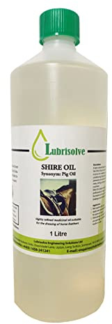 Lubrisolve 1 Liter 100% reines Shire Öl (Schweineöl)