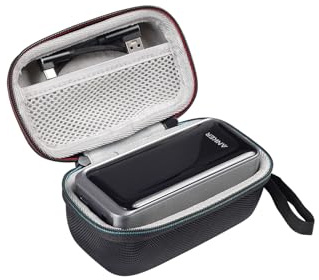 Baomaeyea Tragetasche für Anker Prime Power Bank 200W,Eva Hartschalen-Tragetasche kompatibel mit 200W Anker Prime Power Bank und Zubehör, Nur Hülle (schwarz (for 200W))