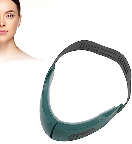 NSXAYIWE Macchina Per L'eliminazione del Doppio Mento, Macchina Per Il Viso a V Massaggio a Vibrazione con Microcorrente Dispositivo Per Il Sollevamento del Viso V Per Doppio Mento