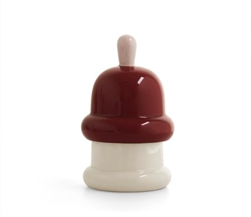 Porte-Cure-Dents Pot à cure-dents en céramique, boîte de rangement for coton-tige, boîte de rangement for fil dentaire, mignon, maison, salon, bureau, pot for cure-dents Distributeur de cure-dents, ét