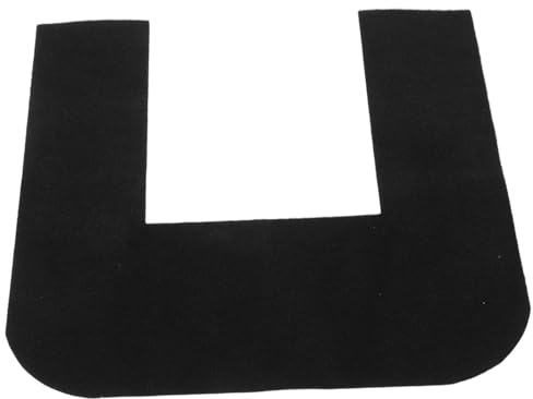 OSALADI Alfombra Antideslizante U-Shape para Inodoro Tapete Absorbente y Lavable Protector De Suelo para Baño Diseño Seguro y Práctico