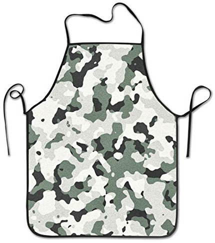 Weich Malschürze Wintertarnung Schürzen Personalisiert Kunstkittel Unisex Arbeitsschürze Für Damen Backen