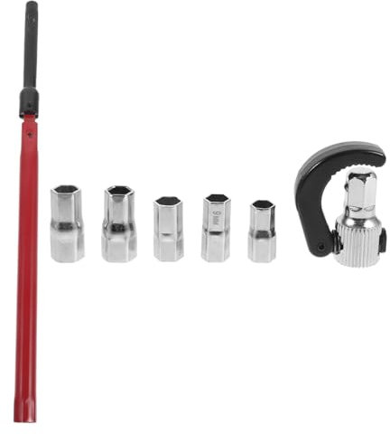 Tofficu 1set Multi-use Sink Repair Wrench Kit for Bathroom Kitchen Plumbing Adjustable Tool for Faucet and Drain Assembly High Durability Easy to Use