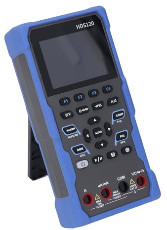 Focket Multimetro di Oscilloscopio Digitale, 2 in 1 con Larghezza di Banda Analogica 1MHz per Test di Condensatore di Corrente di Tensione