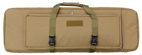 Taktische Doppel Gewehrtasche Waffentasche, Gewehrtasche, Jagdtasche Für Luftgewehr Mit Justierbarem Schultergurt Für Langwaffen Luftgewehr Gewehr Jagd A,60cm