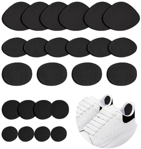 ZEMINRI 24 Pièces Réparation de Talon de Chaussure Patch