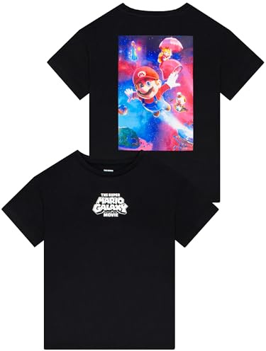 Super Mario Maglietta, Magliette da Ragazzo Mario Galaxy Movie, Abbigliamento Bambino per Ragazzo