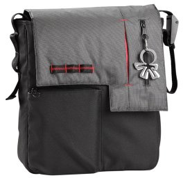 Okiedog Wickeltasche nine2five Paige - grau/schwarz