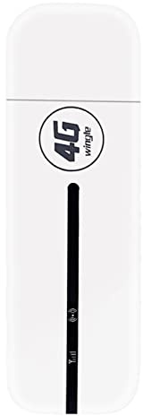 Rinteea Router Wireless 4G LTE Modem 150Mbps Adattatore WiFi Wireless Scheda SIM Router WiFi Router WiFi Portatile,Asiatico