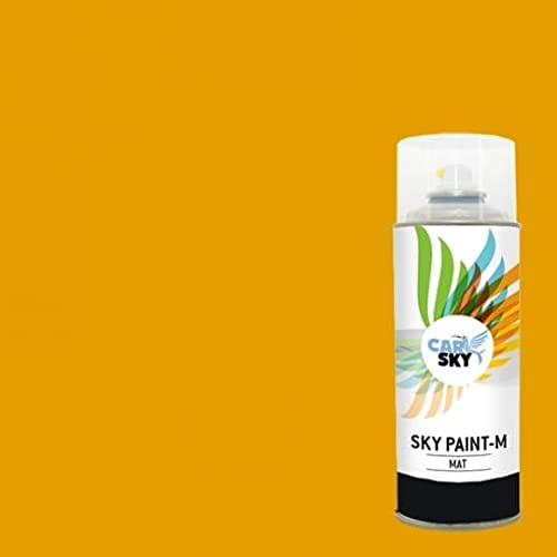 CARSKY Sprühfarbe RAL Gelb Gold 1004 mattes Finish 400ml