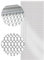Homefront Fly Screens for Doors 90cm x 210cm Aluminium Metal Chain Link Curtain for Doorways, Adjustable for Keeping Out Flies, Insects, Wasps, Metal Indoor and Outdoors Blind (Silver)