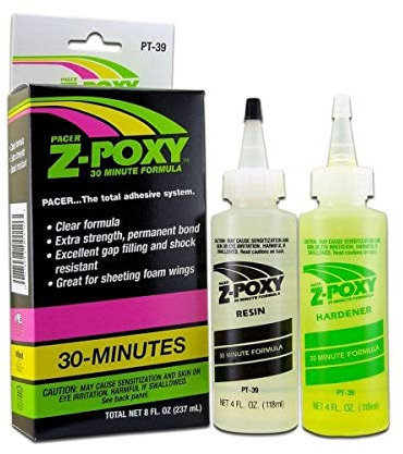 Zap Adhesive Z-Poxy 30 Minute Formula Epoxy Resin PT-39
