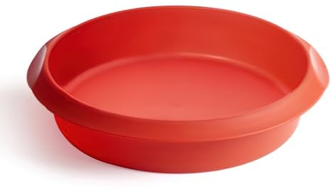 Lékué Stampo rotondo in silicone rotondo rosso,24 cm
