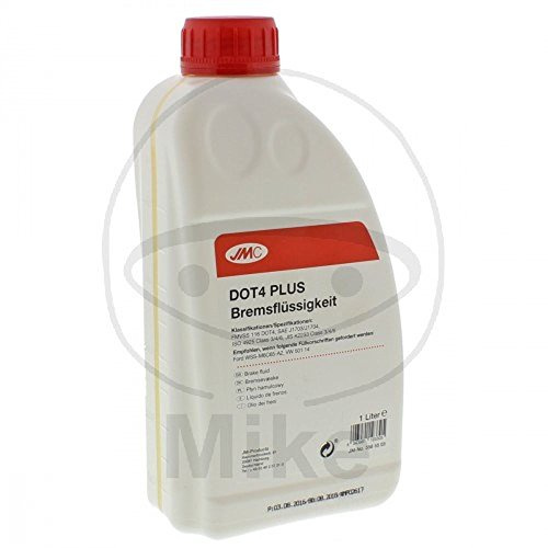 JMC Bremsflüssigkeit DOT4 Plus 1 Liter: 5585211, für hydraulische Bremsen und Kupplungen, 1000 g, guter Korrosionsschutz bei hohen Temperaturen