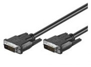 DVI-D FullHD Kabel Dual Link DVI-D(24+1) Stecker DVI-D(24+1) Stecker 3m schwarz