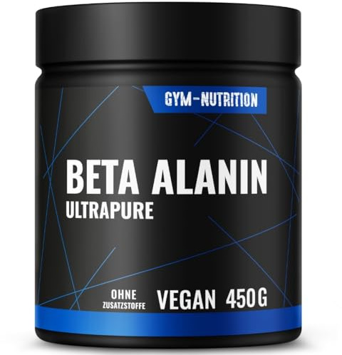 Beta Alanin Pulver – 450g Aminosäure Beta Alanine | vegan, produziert in Deutschland, laborgeprüft