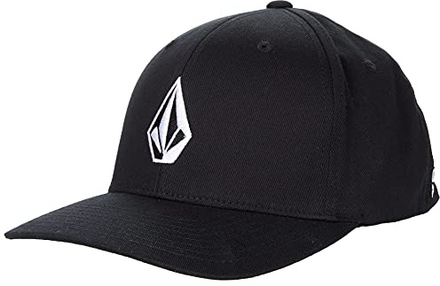 Volcom Herren Full Stone Xfit Cap, schwarz, S/M