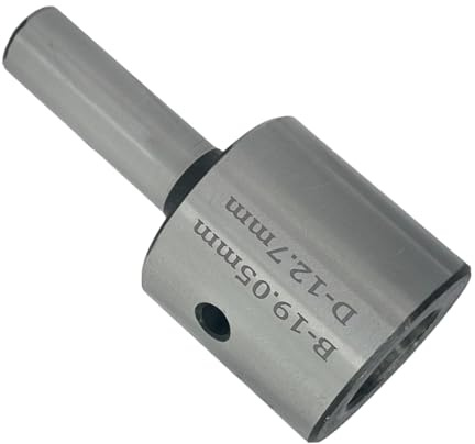 Assorts Annular Cutter Holder – 1/2 Shank Tool Steel Arbor (Hardened & Ground) with Lock Screws | Fits 19 mm Rota Broach Cutters | For Drill Press, Lathe, Milling & Magnetic Drilling Machines