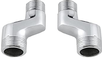 BiaoTeng Excentricas Grifo Ducha,Brazo Oscilante Ajustable,Reductor Laton 3/4 A 1/2,Accesorios Para Grifo De BañEra,Excentricas Grifo Larga,Cromo B