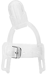 protezione per le dita regolabile per succhiare il pollice,Pilipane Prevenzione per succhiare il pollice per i bambini, protezione per le dita in silicone per bambini (bianco)