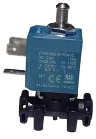 Kaffeemaschinen-Magnetventil V799VN20PD0A02, Kaffeemaschinenteile, kompatibel for Philips EP2224 EP1221 EP2121 EP2124 EP2124 EP2136 EP3146 EP2131 EP5144(Black)
