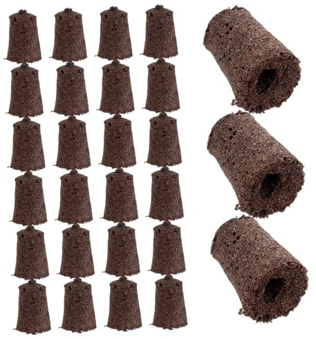 IWOWHERO 30piezas Sustratos Hidropónico Turba De Bloques Hidropónicos Accesorios Jardinería