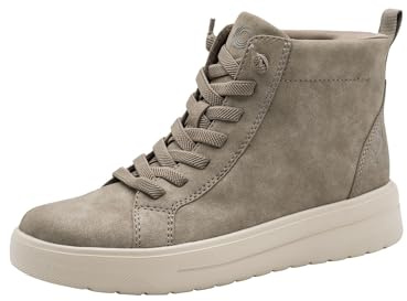 Jana Damsneakers High Vegan halvlånga stövlar, stone, 37 EU, sten, 37 EU