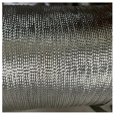Guaina in rame intrecciato da 1/2/5 m, placcatura stagnata, 2 ~ 28 mm, guaina in metallo schermato per cavi di segnalazione, protezione per cavi (rame stagnato, larghezza 20 mm, 5 m)