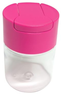 Tupperware exclusiv Essig und Öl Flasche Manhattan Clear Collection Dispenser Behälter transparent pink 130ml (transparent pink 130ml)