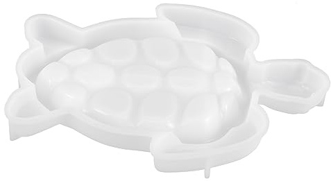 Homoyoyo Moule Silicone Forme Tortue Moule Plateau Décoratif Silicone pour Coulée Époxy