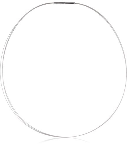 Boccia Damen-Collier Stahl 3-Fach 0804-0142