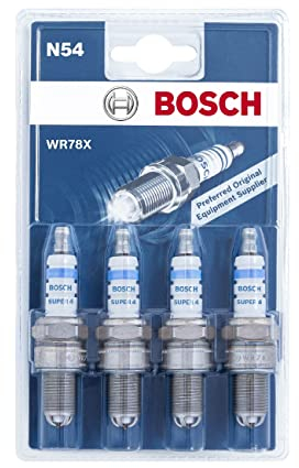 Bosch Automotive WR78X (N54) - Zündkerzen Super 4 - 4er Set