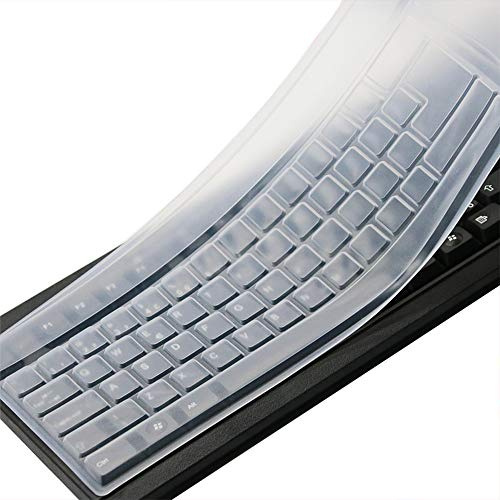 Casebuy universel anti poussière étanche en gel de silicone clavier clavier Skin Housse de protection pour PC Ordinateur de bureau
