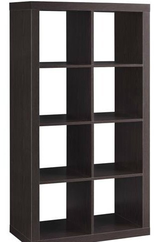 Better Homes and Gardens 8-Cube Organizer, Espresso