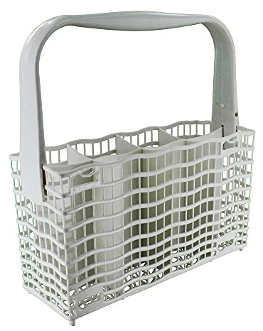 Electrolux 1524746102 Panier à couverts complet en plastique pour AEG/Electrolux/Elektro Helios/Privileg/Rex/Zanussi, gris