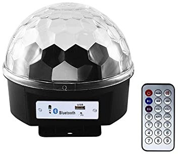 Kovalmax® Sfera luce led rgb lampada effetti strobo da discoteca dj porta usb multicolore