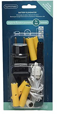 Batterieadapter Batterieersatz 4,5 V für 3 Verbraucher mit je 3AA Batterien
