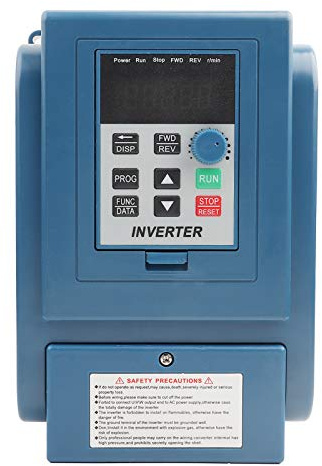 VFD 3 convertidor de velocidad del motor del inversor, convertidor de frecuencia CA 380V 1.5kw 4A