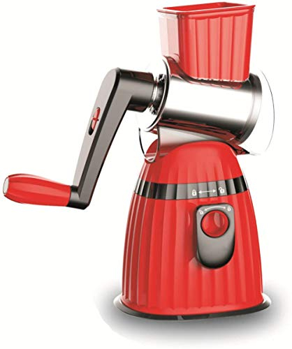 Máquina de verduras multifuncional, rodillo, cortador de verduras multifuncional, patata, verduras desmenuzadas, cortadas, cuchillo en la cocina.