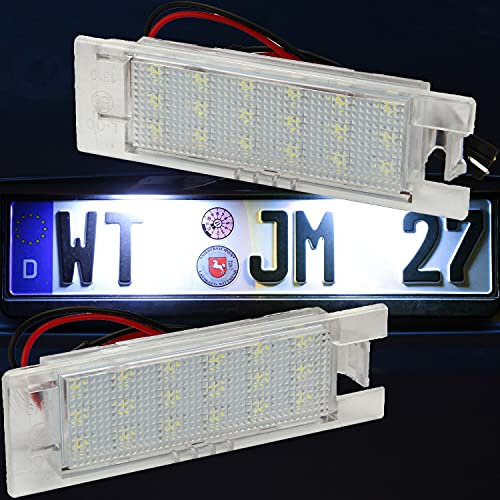 Recambo Illuminazione targa a LED CAN-Bus, senza errori, SMD, efficiente, basso consumo energetico, alta luminosità, facile installazione, senza omologazione con marchio di controllo E