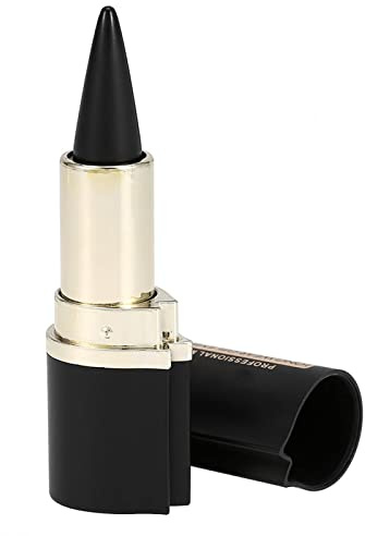 Lápiz delineador de ojos en barra, racimos medianos dorados y delineador de ojos de tubo oscuro Maquillaje Lápiz delineador de ojos cosmético Lápiz delineador de ojos mate de larga duración que no se
