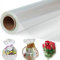 3 Mil Dicke Klare Cellophanfolie 43CM x 30M Geschenkfolie Transparent klarsichtfolien Cellophan Rolle Geschenkpapier Hochzeit Kristallklar Verpackungspapier für Blumen Geschenkkörbe Ostern Weihnachten