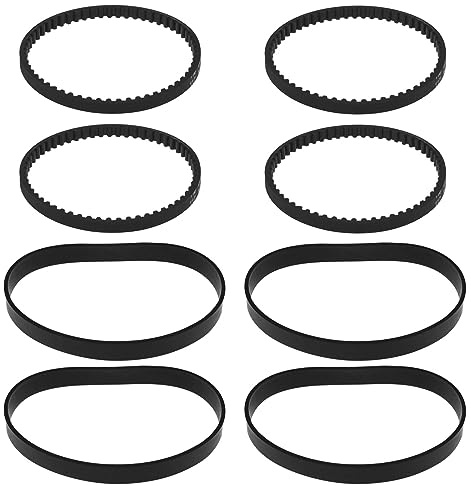 YINETTECH 4 Sets Ersatzriemen Antriebsriemen für Staubsauger, Kompatibel mit Bissell ProHeat 2X 0150621 & 2150628 Gummiriemenpumpe Walzenbürstenriemen